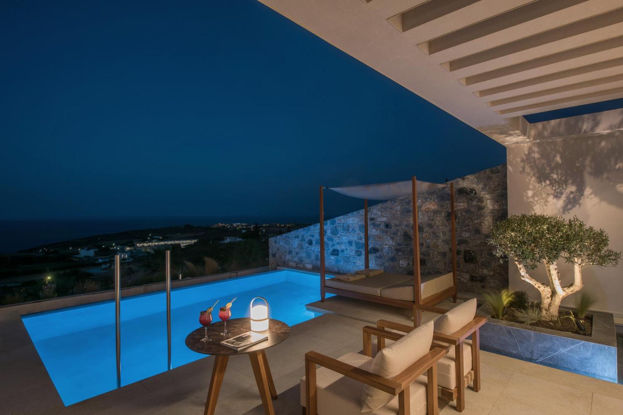 Happy Cretan Suites Agia Pelagia  Bilik gambar